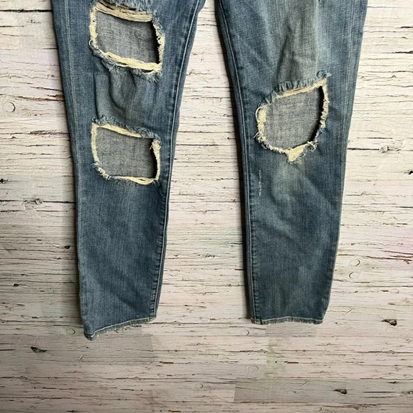Frame Le  High Straight Jeans distressed size 24 - Picture 2 of 9